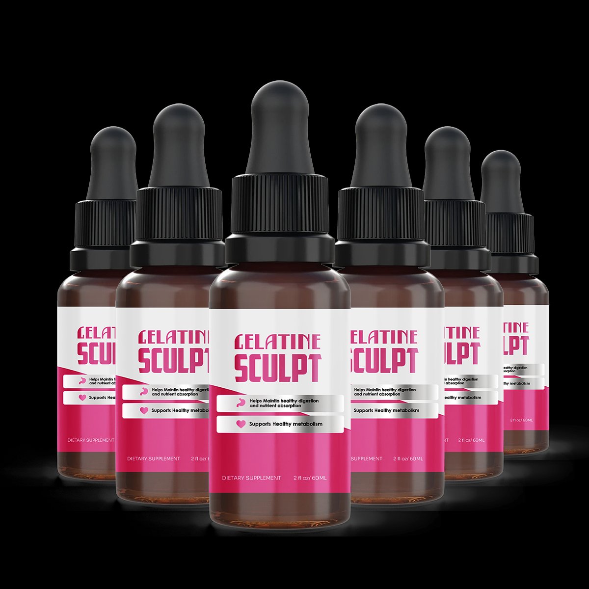 Gelatine Sculpt bottles